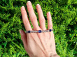 Antique Cabochon Sapphire and Diamond Bracelet outside