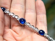 Antique sapphire and Diamond Bracelet