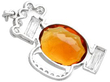 Citrine Charm