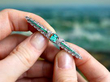 1920s Emerald and Diamond Bar Brooch