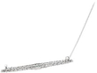 1920s Emerald and Diamond Bar Brooch in Platinum open