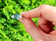 Antique Black Opal and Diamond Trilogy Ring outside