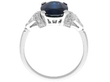 Oval Sapphire Engagement Ring setting