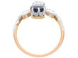 Sapphire and Diamond Tiara Ring setting
