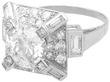 Art Deco Platinum Diamond Ring