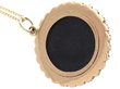 Yellow Gold Cat's Eye Chrysoberyl Pendant reverse