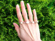 Victorian Opal Diamond yellow gold bracelet outside