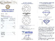 3 Carat Three Stone Diamond Ring diamond certificate