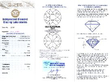 3 Carat Three Stone Diamond Ring certificate