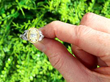 Oval Yellow Diamond Engagement Ring outside