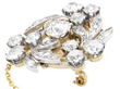 Sheath Swirl Diamond Brooch side