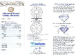 Sheath Swirl Diamond Brooch in gold certificate