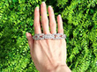Old European Cut Art Deco Bracelet in Platinum outside