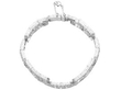 Old European Cut Art Deco Bracelet in Platinum closed