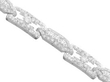 antique Old European Cut Art Deco Bracelet in Platinum setting