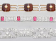 Antique Agate Bracelet in Yellow Gold with other bracelets