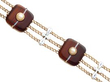 Antique Agate Bracelet with pearls and enamel