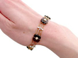 rare Antique Agate Bracelet on wrist