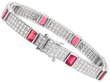 vintage pink tourmaline bracelet closed