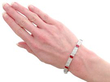wearing vintage pink tourmaline bracelet