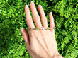 Art Nouveau Peridot Bracelet in Gold outside
