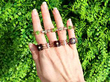 gemstone bracelets outside