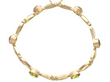 antique Art Nouveau Peridot Bracelet in Gold