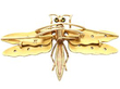 Antique Opal and Enamel Dragonfly Brooch