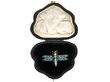 Antique Opal and Enamel Dragonfly Brooch