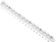 White Gold Sapphire and Diamond Bracelet size