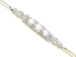 Womens Gold and Diamond Bracelet setting