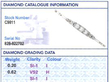 Womens Gold and Diamond Bracelet grading card