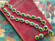 Peridot Necklace and Earring Set with Diamonds