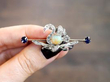 Victorian Swan Brooch in Gold