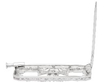 White Gold Diamond Brooch for Women open