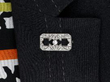 White Gold Diamond Brooch for Women wearing