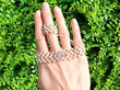 Antique Pearl Choker Necklace with Diamonds outside
