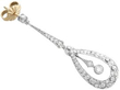 Art Deco Diamond Earring