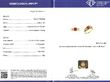 Antique Gold Ruby Diamond Ring certificate