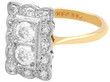 Antique Multi Diamond Dress Ring