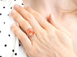Carved Agate Intaglio Ring