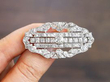 Platinum Antique Diamond Brooch
