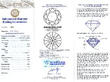 Antique Diamond Brooch certificate