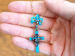 Antique Enamel and Diamond Pendant