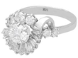 Diamond Cocktail Ring in White Gold