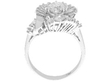Art Deco Diamond Cocktail Ring setting