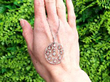 Antique Circular Diamond Pendant outside