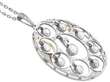 Antique Circular Diamond Pendant setting