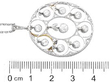 Antique Circular Diamond Pendant size