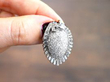 Vintage Organic Diamond Pendant in white gold